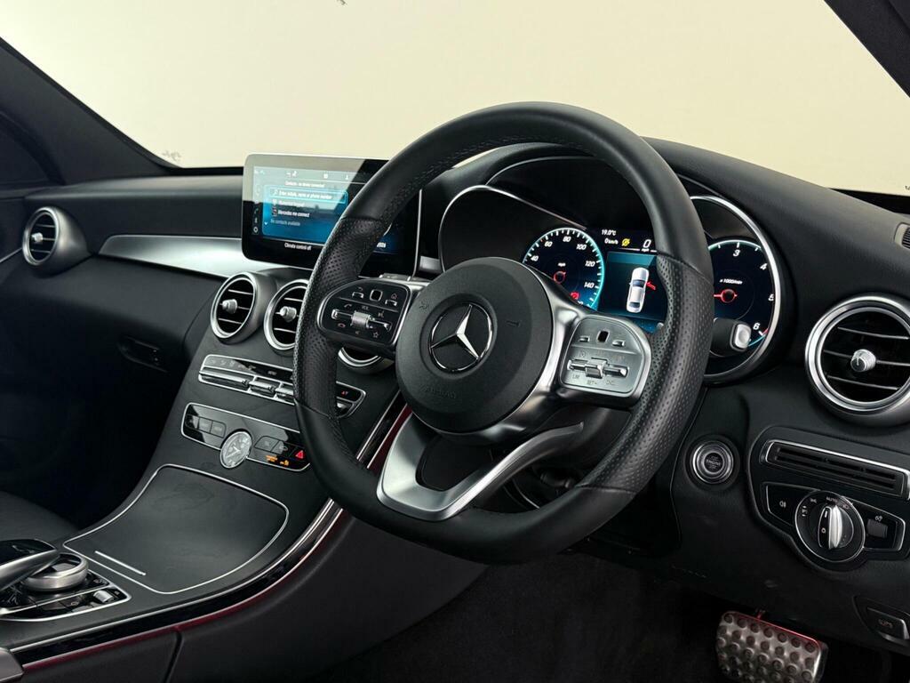 Mercedes-Benz C Class 1.6 C200d Amg Line Edition Premium G-tronic Eur FD21EYA Silver #3