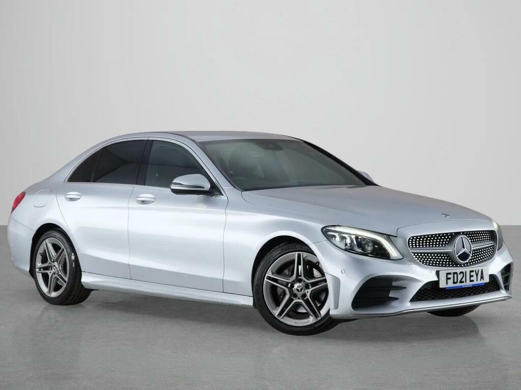 Mercedes-Benz C Class 1.6 C200d Amg Line Edition Premium G-tronic Eur FD21EYA Silver