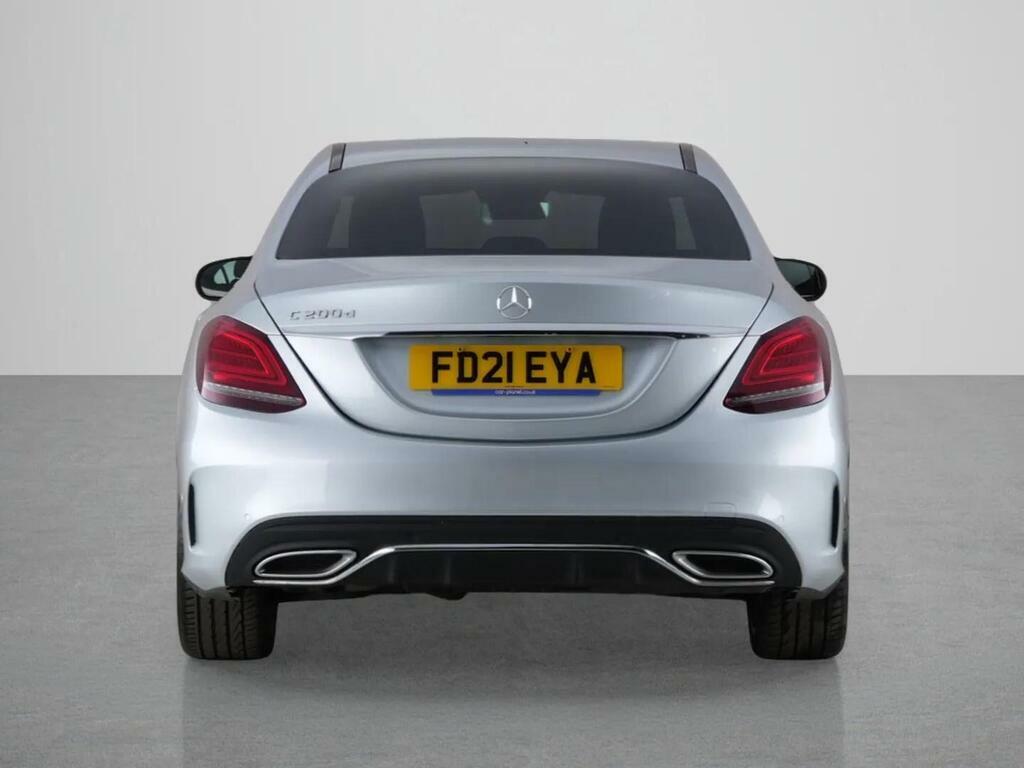 Mercedes-Benz C Class 1.6 C200d Amg Line Edition Premium G-tronic Eur FD21EYA Silver #6