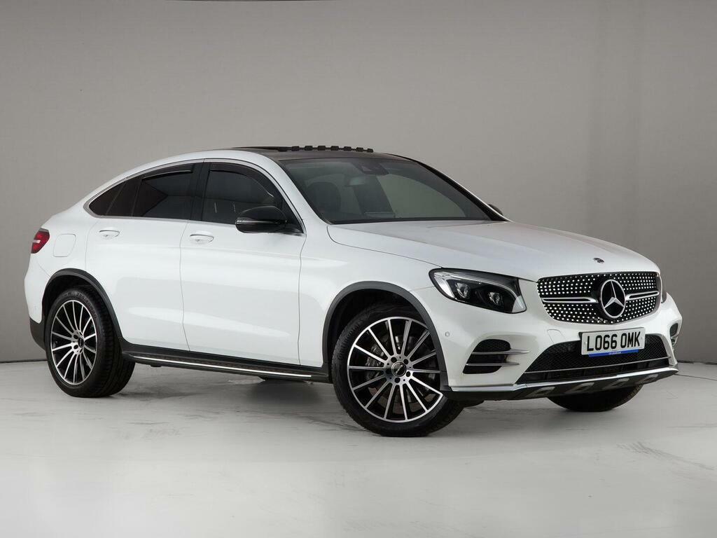 Mercedes-Benz GLC Class 2.1 Glc250d Amg Line Premium Plus Coupe G-tronic White