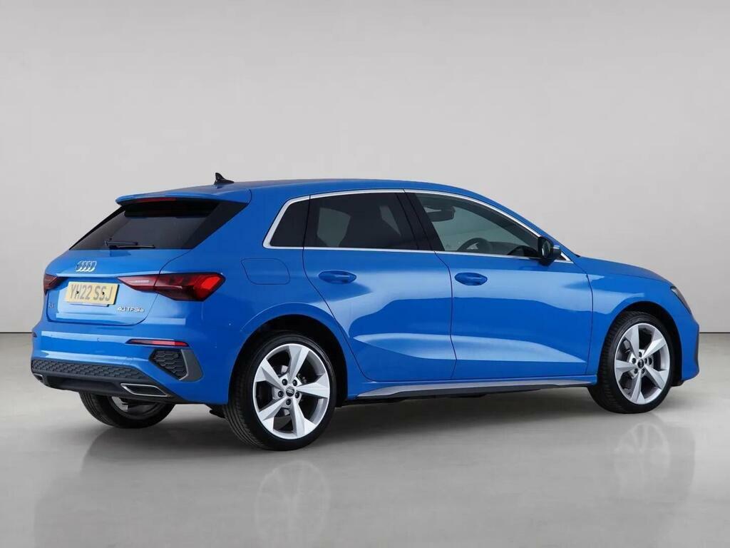 Audi A3 1.4 Tfsie 40 S Line Sportback S Tronic Euro 6 Ss Blue #6