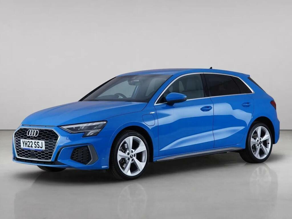 Audi A3 1.4 Tfsie 40 S Line Sportback S Tronic Euro 6 Ss Blue #2