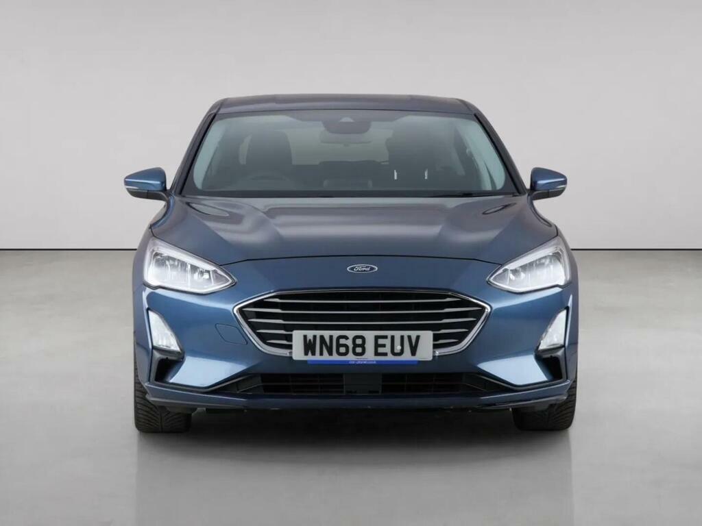 Ford Focus 1.0T Ecoboost Zetec Euro 6 Ss WN68EUV Blue #4