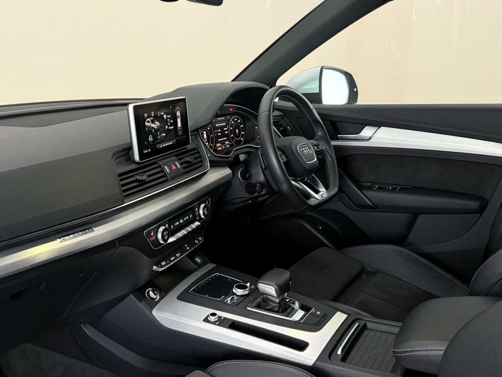 Audi Q5 2.0 Tdi S Line S Tronic Quattro Euro 6 Ss EO67UZC Silver #4