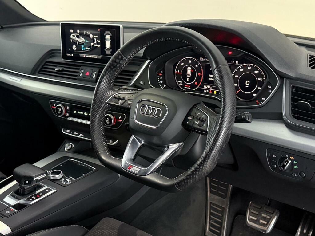 Audi Q5 2.0 Tdi S Line S Tronic Quattro Euro 6 Ss EO67UZC Silver #3