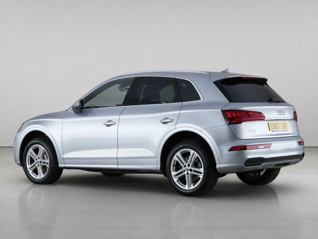 Audi Q5 2.0 Tdi S Line S Tronic Quattro Euro 6 Ss EO67UZC Silver #6