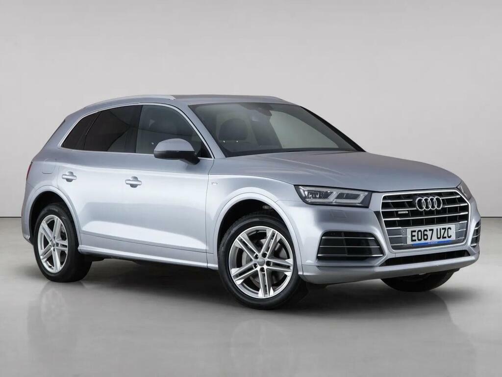 Audi Q5 2.0 Tdi S Line S Tronic Quattro Euro 6 Ss Silver