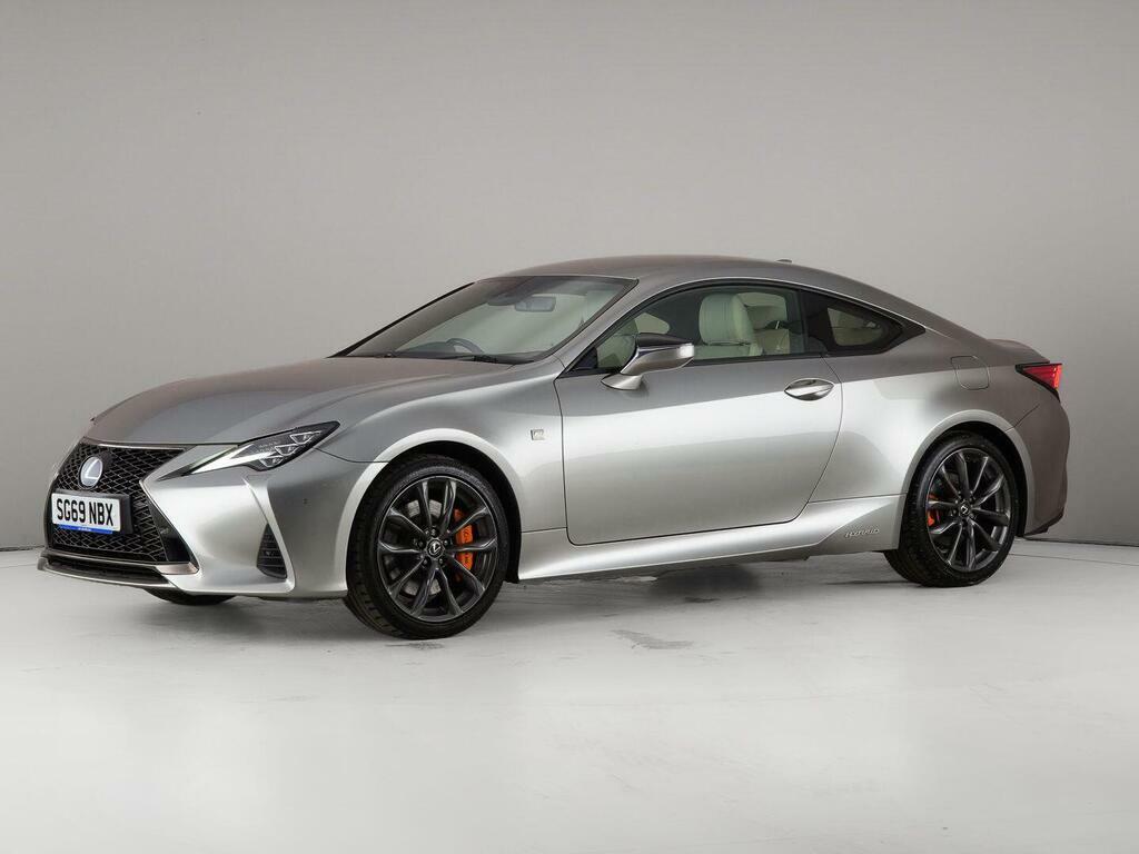Lexus RC 2.5 300H F Sport E-cvt Euro 6 Ss Silver #2