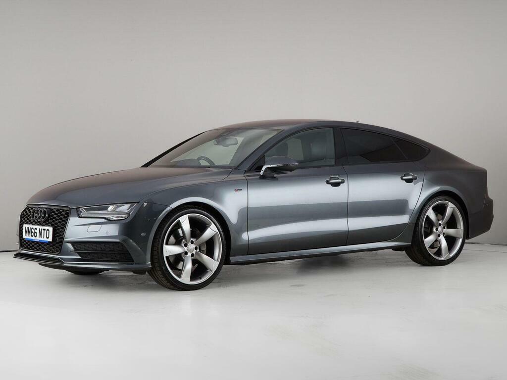 Audi A7 3.0 Tdi V6 Black Edition Sportback S Tronic Quattr Grey #2
