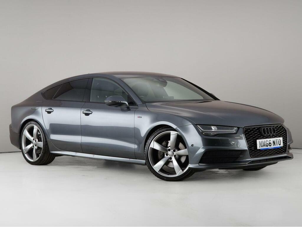 Audi A7 3.0 Tdi V6 Black Edition Sportback S Tronic Quattr Grey