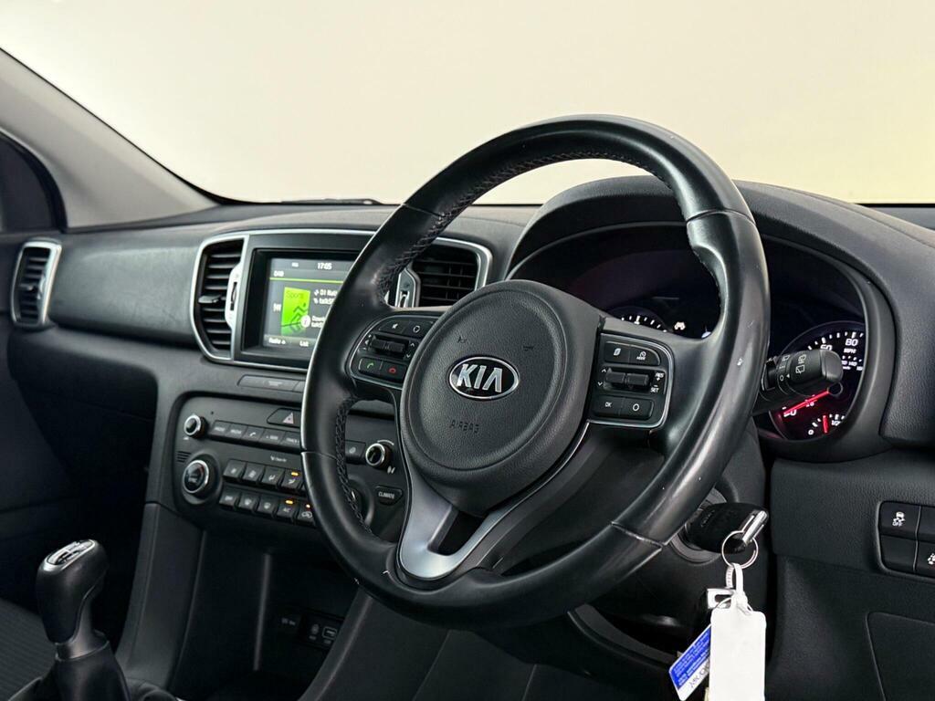 Kia Sportage 1.7 Crdi 2 Euro 6 Ss CK66WWE White #3