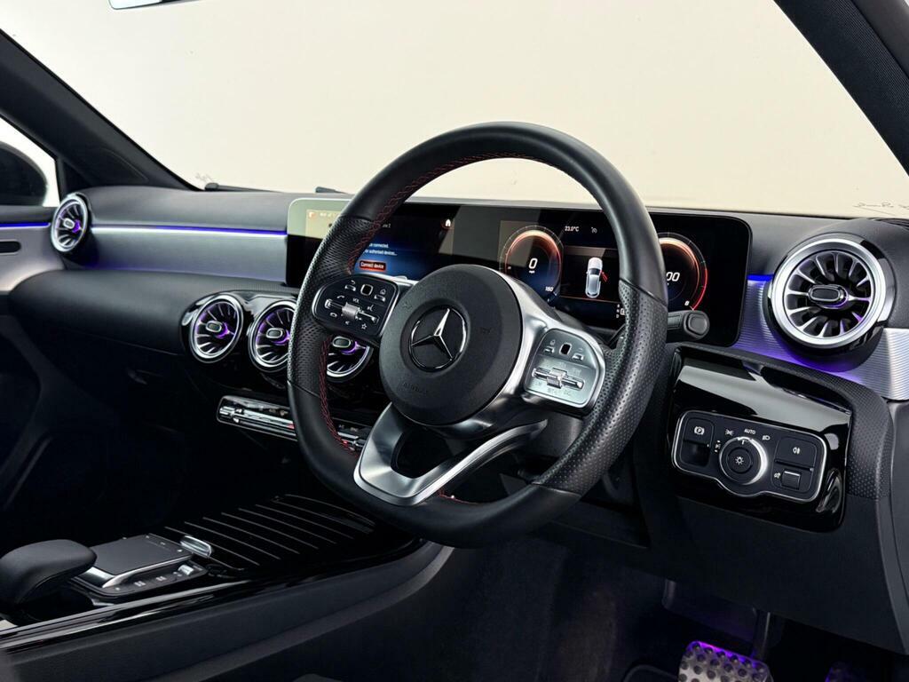 Mercedes-Benz A Class 1.3 A200 Amg Line Premium 7G-dct Euro 6 Ss WF23MVG White #3