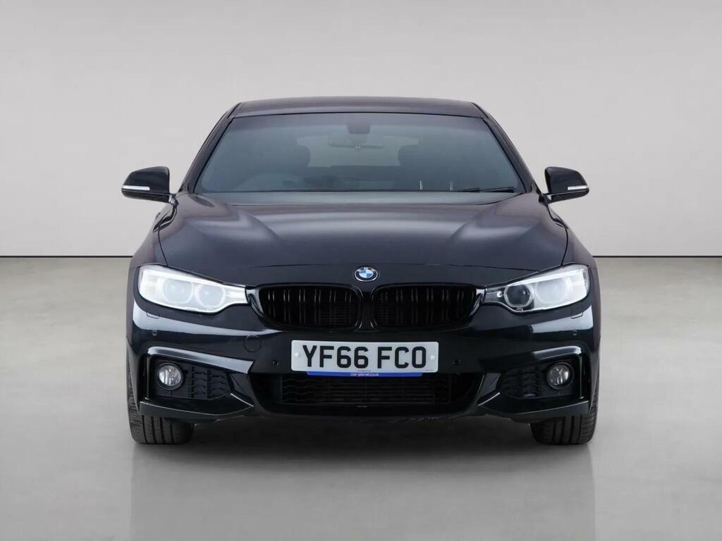 BMW 4 Series Gran Coupe 2.0 420D M Sport Euro 6 Ss YF66FCO Black #4