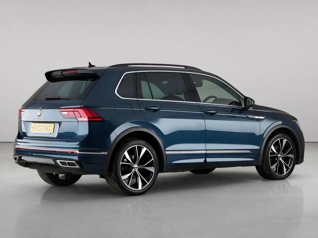 Volkswagen Tiguan 2.0 Tdi R-line Dsg Euro 6 Ss BV23VKC Blue #6