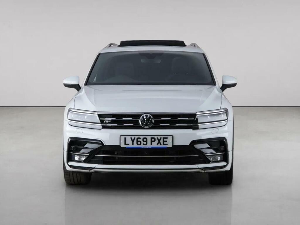 Volkswagen Tiguan Allspace 1.5 Tsi Evo R-line Tech Dsg Euro 6 Ss White #5