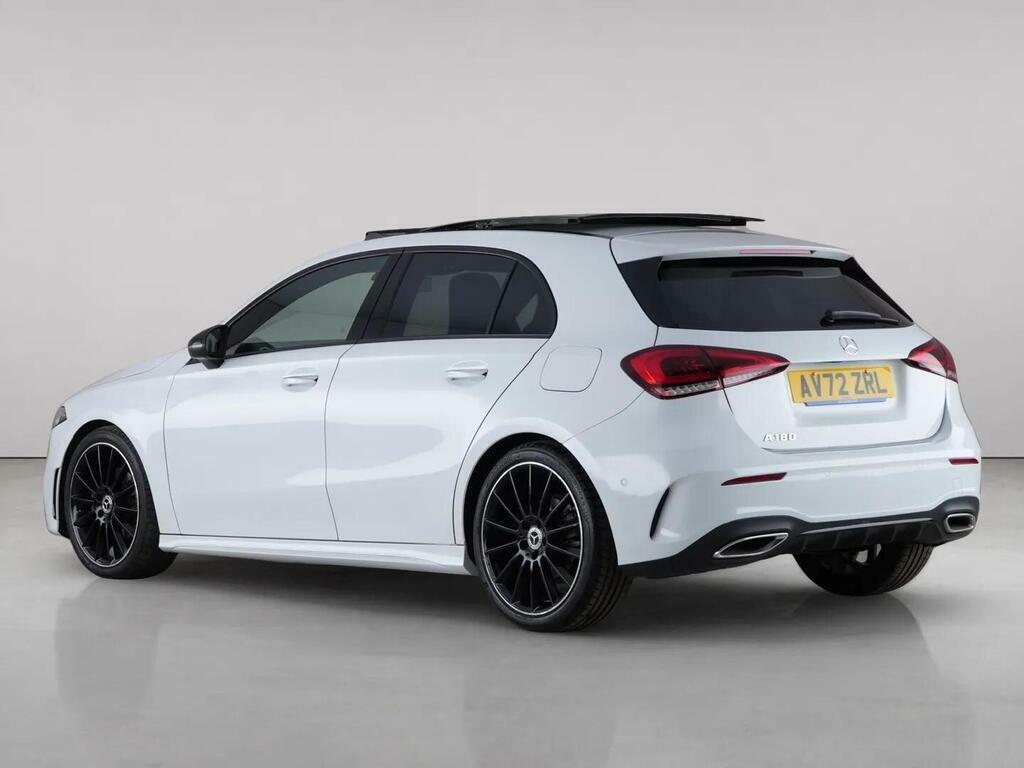 Mercedes-Benz A Class 1.3 A180 Amg Line Night Edition Premium Plus 7G- AV72ZRL White #6