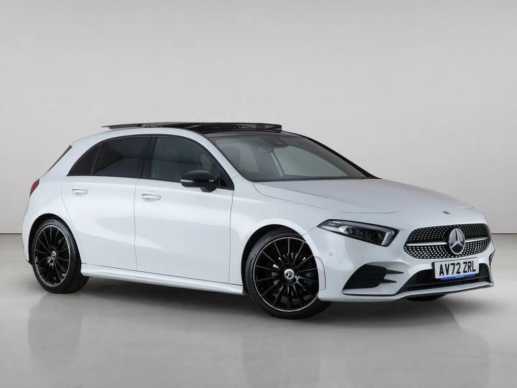Mercedes-Benz A Class 1.3 A180 Amg Line Night Edition Premium Plus 7G- White