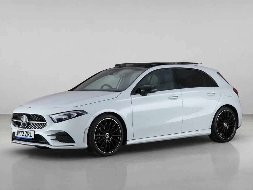 Mercedes-Benz A Class 1.3 A180 Amg Line Night Edition Premium Plus 7G- AV72ZRL White #2