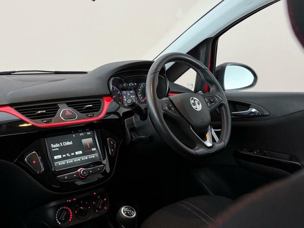 Vauxhall Corsa 1.4I Ecotec Sri VX Line Nav Black Euro 6 DN69XLO Red #4