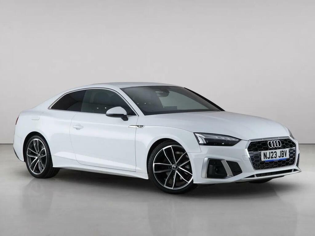 Audi A5 2.0 Tfsi 35 S Line S Tronic Euro 6 Ss White