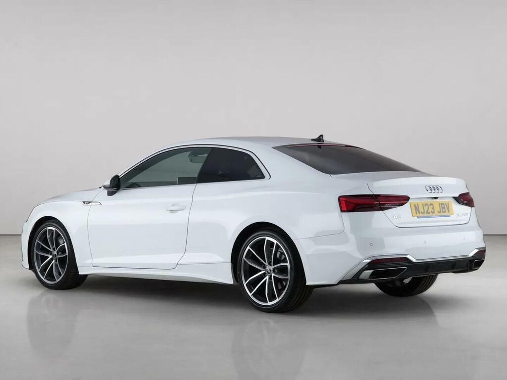 Audi A5 2.0 Tfsi 35 S Line S Tronic Euro 6 Ss NJ23JBV White #6