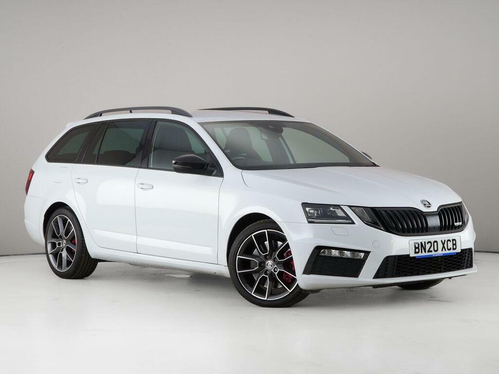 Skoda Octavia 2.0 Tsi Vrs Dsg Euro 6 Ss White