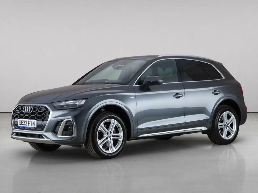 Audi Q5 2.0 Tfsi 45 S Line S Tronic Quattro Euro 6 Ss 5 DE22FTN Grey #2