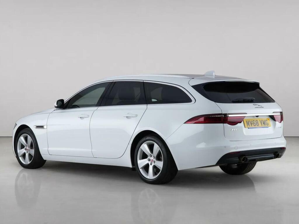 Jaguar XF 2.0I Portfolio Sportbrake Euro 6 Ss MV68VWG White #6