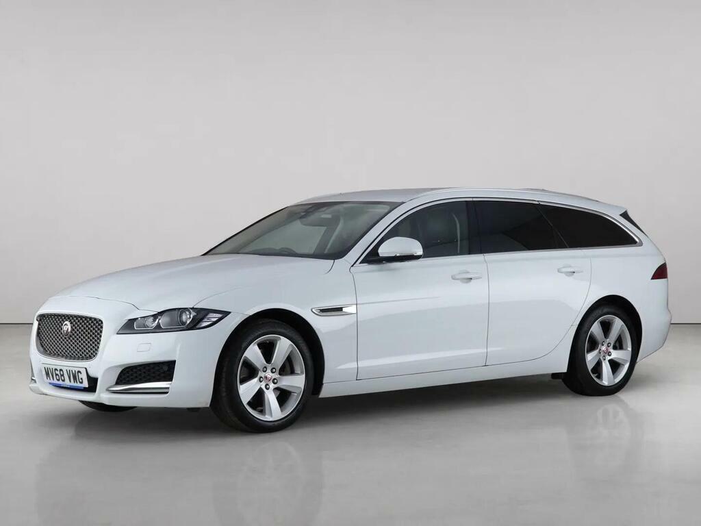 Jaguar XF 2.0I Portfolio Sportbrake Euro 6 Ss MV68VWG White #2