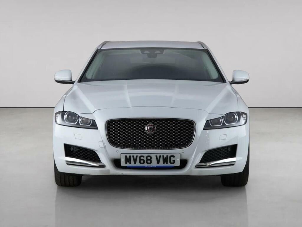 Jaguar XF 2.0I Portfolio Sportbrake Euro 6 Ss MV68VWG White #5