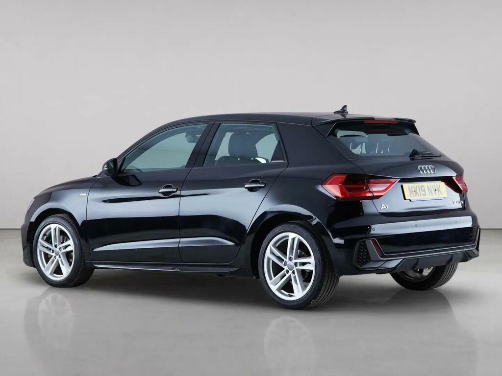Audi A1 1.0 Tfsi 30 S Line Sportback Euro 6 Ss MX19NVK Black #6