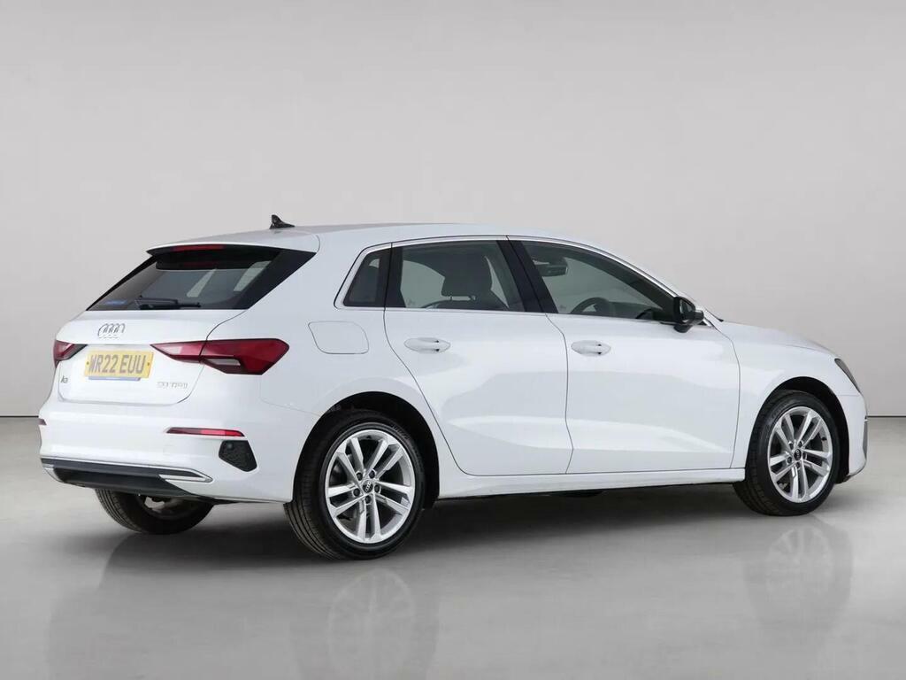 Audi A3 1.0 Tfsi 30 Sport Sportback Euro 6 Ss WR22EUU White #6