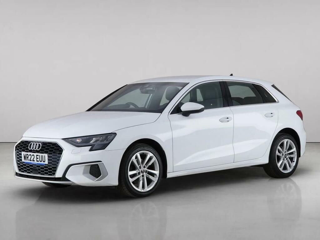 Audi A3 1.0 Tfsi 30 Sport Sportback Euro 6 Ss WR22EUU White #2