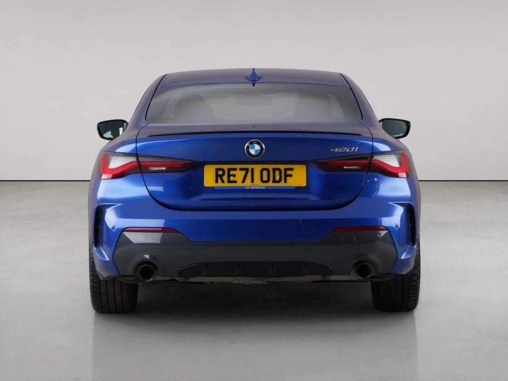 BMW 4 Series 2.0 420I M Sport Euro 6 Ss RE71ODF Blue #6