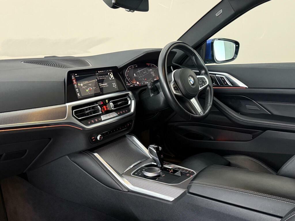 BMW 4 Series 2.0 420I M Sport Euro 6 Ss RE71ODF Blue #4