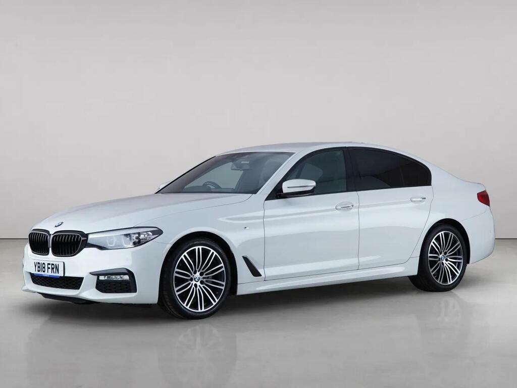 BMW 5 Series 2.0 520D M Sport Euro 6 Ss White #2