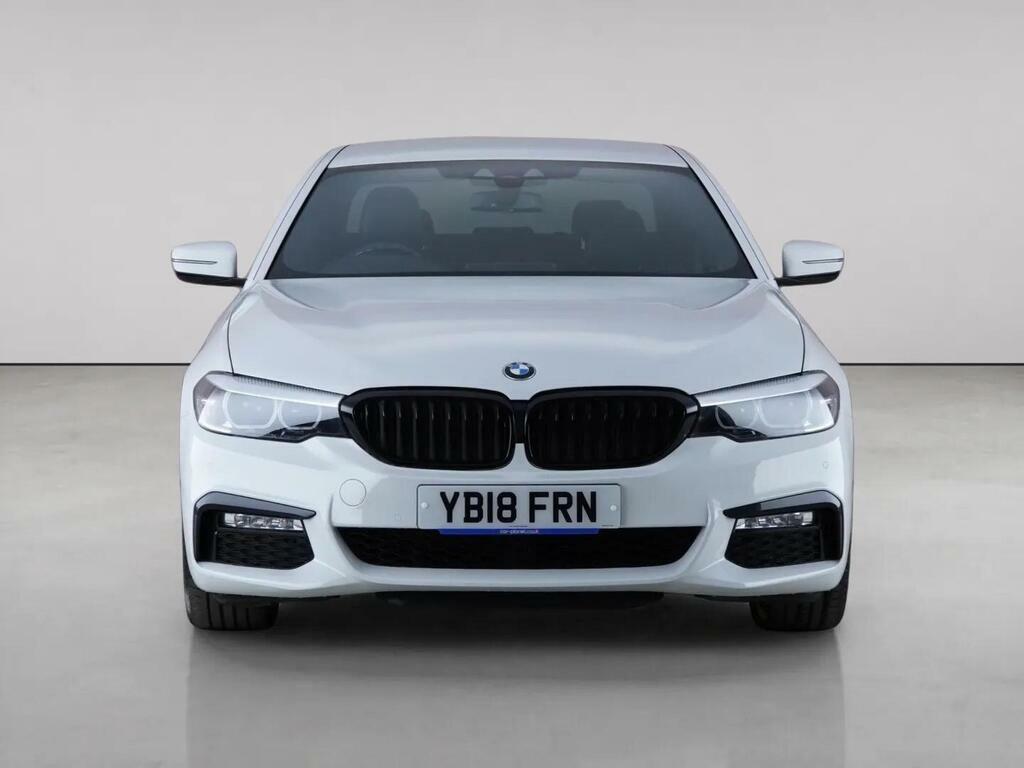 BMW 5 Series 2.0 520D M Sport Euro 6 Ss White #5