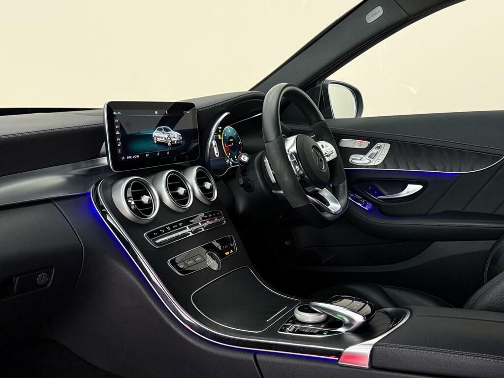 Mercedes-Benz C Class 2.0 C220d Amg Line Night Edition Premium G-troni Blue #4