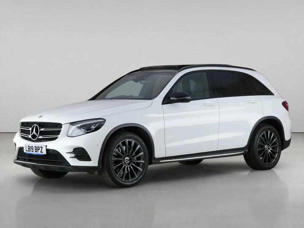 Mercedes-Benz GLC Class 2.1 Glc250d Amg Night Edition G-tronic 4Matic Eur LB19BPZ White #2