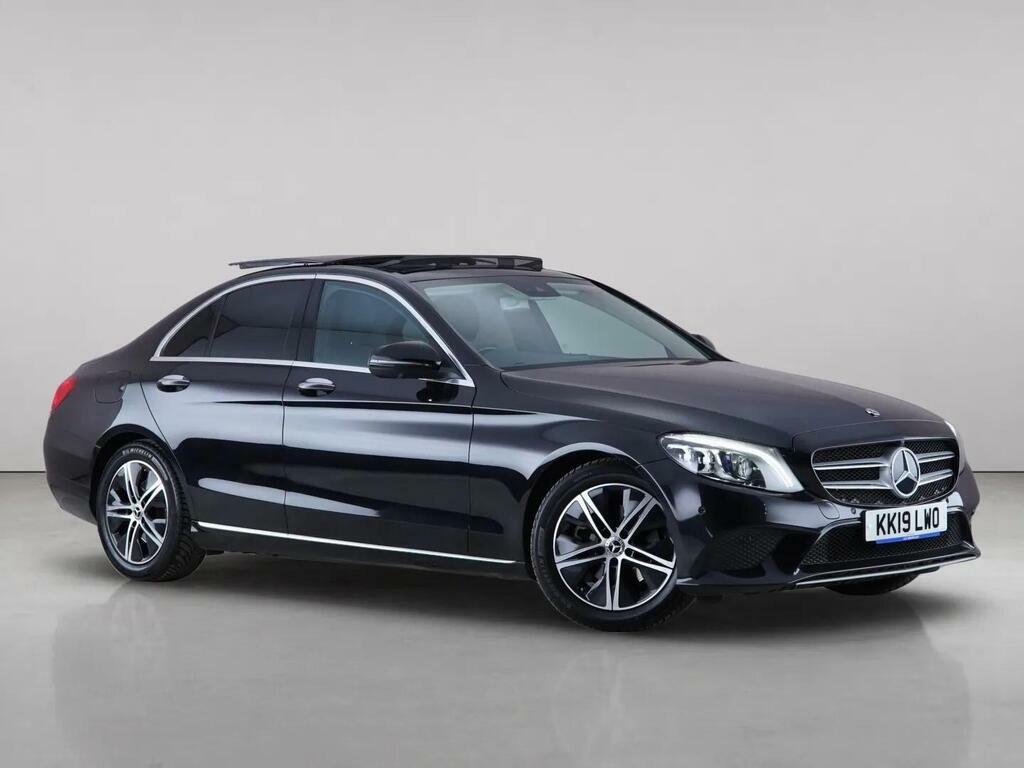 Mercedes-Benz C Class 1.5 C200 Mhev Eq Boost Sport Premium Plus G-tron Black