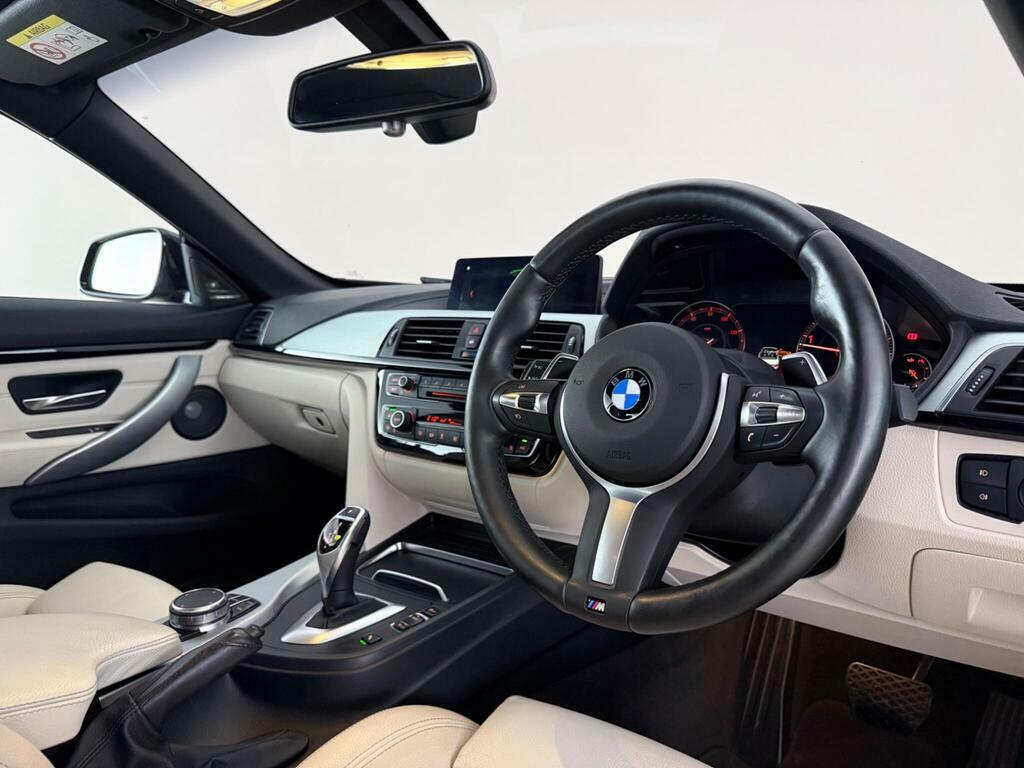 BMW 4 Series 3.0 430D M Sport Euro 6 Ss Black #3