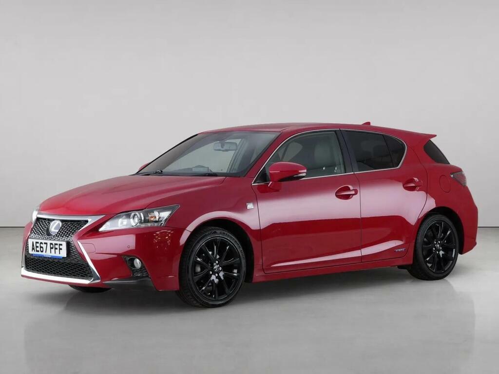 Lexus CT 1.8 200H F Sport Cvt Euro 6 Ss Red #2