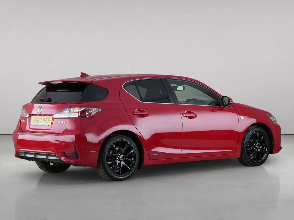 Lexus CT 1.8 200H F Sport Cvt Euro 6 Ss Red #6