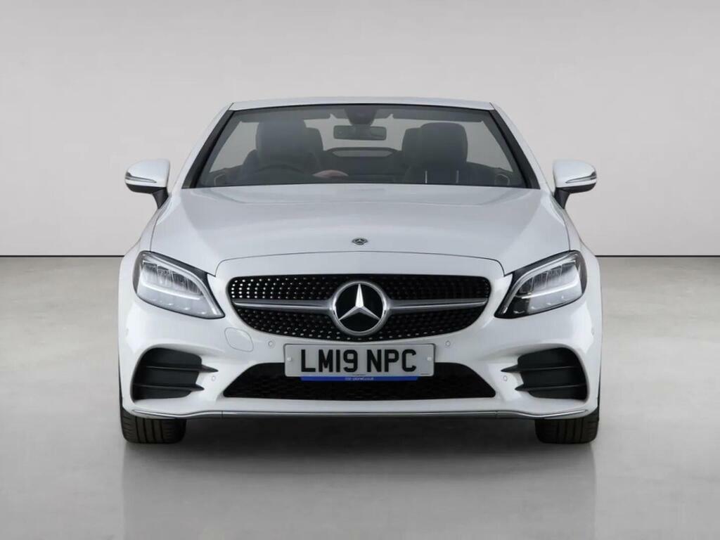 Mercedes-Benz C Class 1.6 C180 Amg Line Cabriolet G-tronic Euro 6 Ss White #5