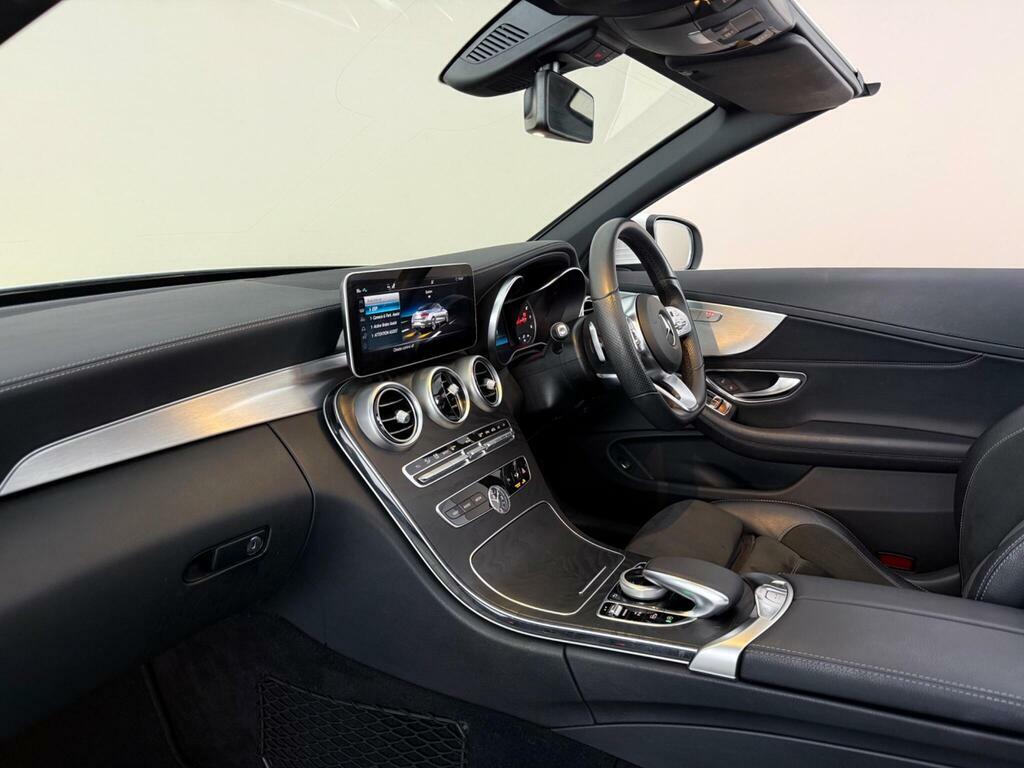 Mercedes-Benz C Class 1.6 C180 Amg Line Cabriolet G-tronic Euro 6 Ss White #4