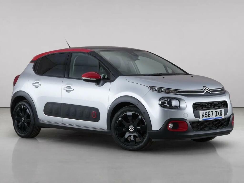 Citroen C3 1.2 Puretech Flair Eat6 Euro 6 Ss Silver