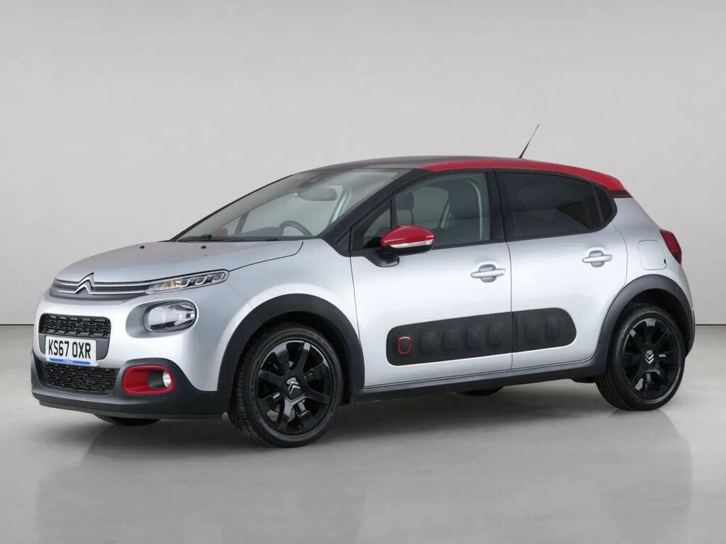 Citroen C3 1.2 Puretech Flair Eat6 Euro 6 Ss Silver #2