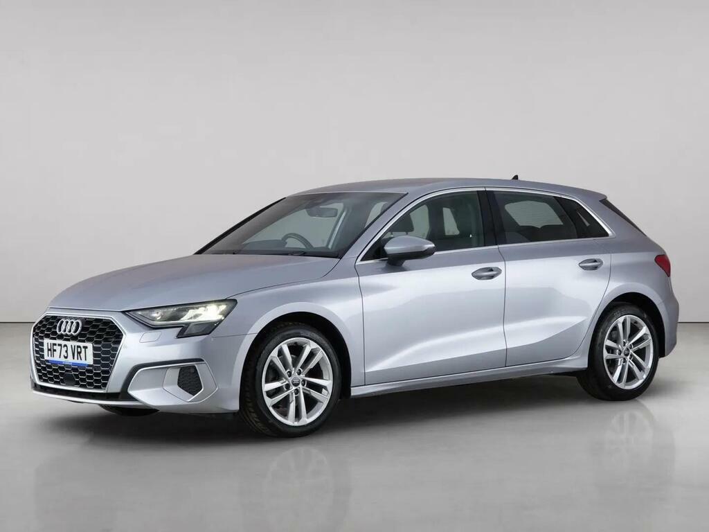 Audi A3 1.5 Tfsi 35 Sport Sportback S Tronic Euro 6 Ss HF73VRT Silver #2