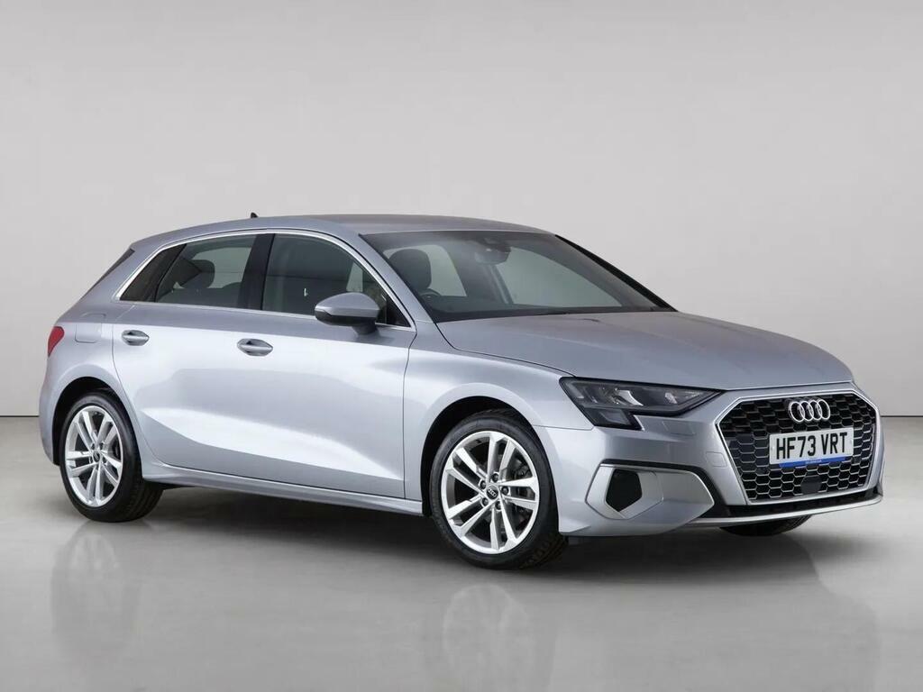Audi A3 1.5 Tfsi 35 Sport Sportback S Tronic Euro 6 Ss Silver