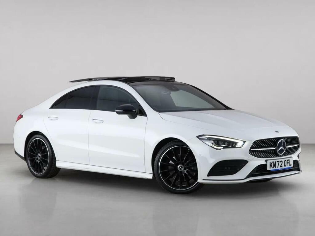 Mercedes-Benz CLA Class 2.0 Cla220d Amg Line Night Edition Premium Plus White